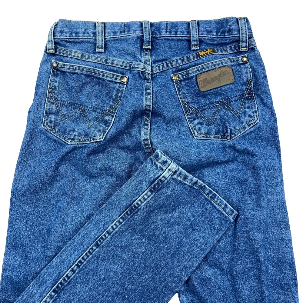 Wrangler Jeans Men 30x32 Cowboy Cut Original Fit George Straight Med Wash 13MGS